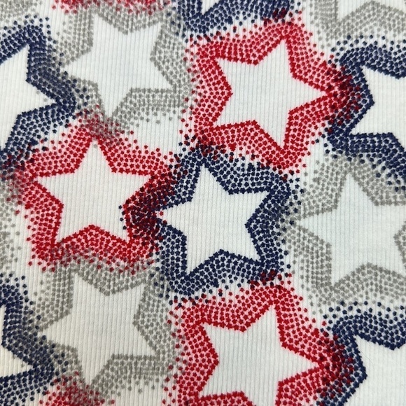 Faded Glory Must Have Tank Top Stars Stripes July 4th Medium (8-10) Bundle of 2 - Picture 7 of 8